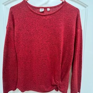 GAP Kids Red Knotted Top